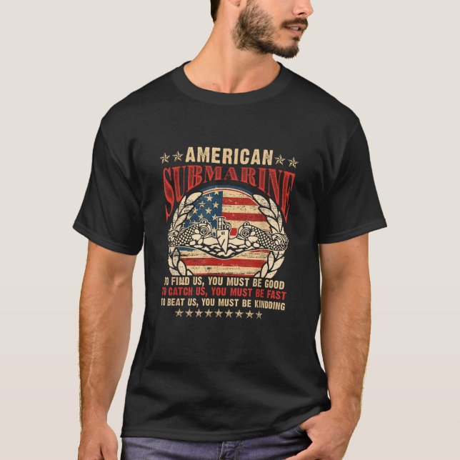 US-Geschenk für das U-Boot für ein Veteran-U-Boot T-Shirt (Vorderseite)