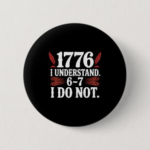 Us Geschichte 67 Lehrer 1776 250. Jubiläum Sechs S Button