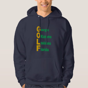 US-GOLF-Mann-Blau-Kapuzenpulli Hoodie