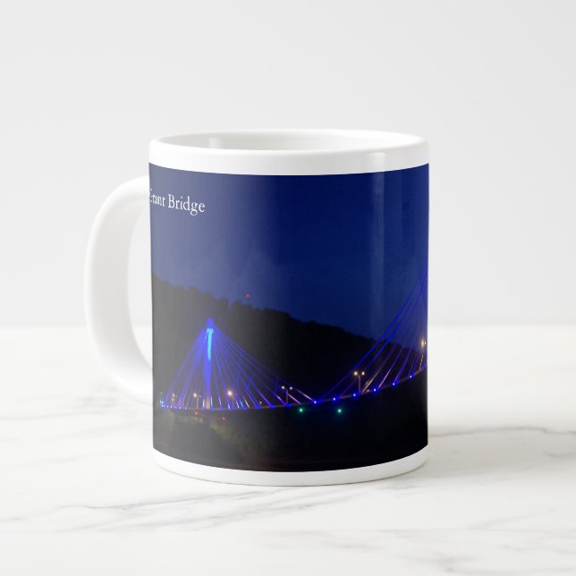 US Grant Bridge Jumbo-Tasse (Vorderseite Links)