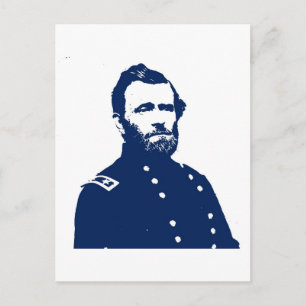 US Grant Postkarte