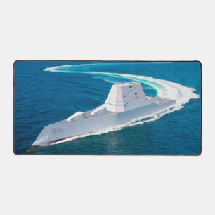 US GUIDED-MISSILE DESTROYER - DDG-1000 SCHREIBTISCHUNTERLAGE