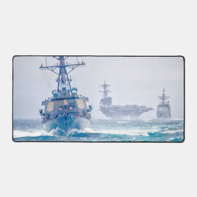 US GUIDED-MISSILE DESTROYER - DDG SCHREIBTISCHUNTERLAGE (Vorderseite)