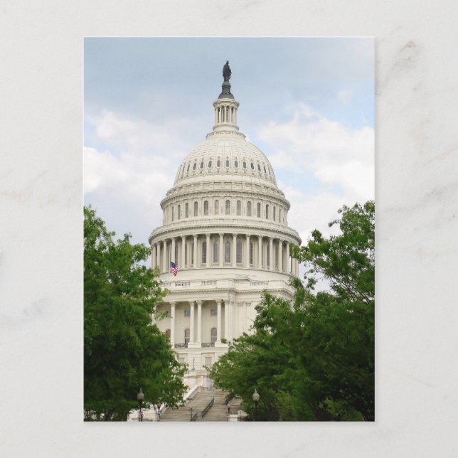 US Hauptstadt Gebäude Postkarte (Vorderseite)