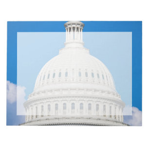 US-Hauptstadt Notizblock