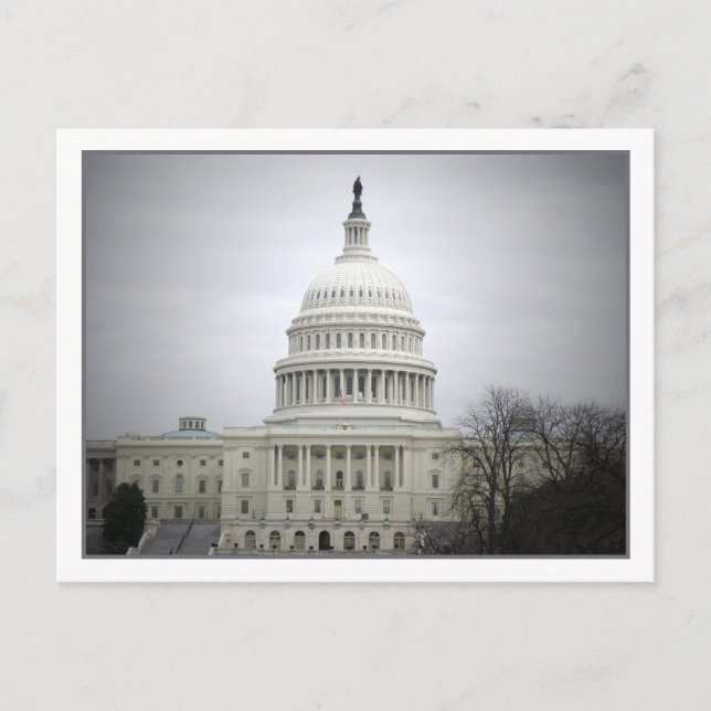 US-Hauptstadt Postkarte (Vorderseite)
