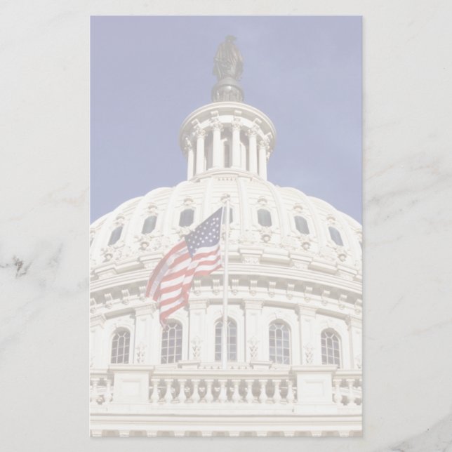 US-Hauptstadts-Gebäude, Washington DC Briefpapier (Vorderseite)