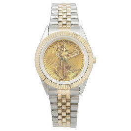 US High-Relief St.Gauden $20 Goldmünze Nachbildung Armbanduhr