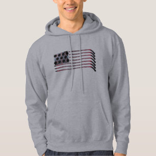 US-Hockey-Flagge Hoddie Hoodie