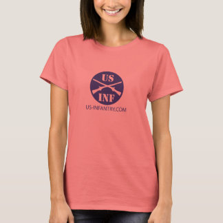 US-Infantry.com Damen Ringer T-Shirt