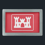 US-Ingenieurkorps DOD Militär Rechteckige Gürtelschnalle<br><div class="desc">US-Ingenieurkorps DOD Militärische Insignien. Großes militärisches patriotisches amerikanisches Geschenk für viele hochwertige Produkte. Besuchen Sie unser Geschäft,  um mehr militärische und patriotische Geschenkideen zu finden.</div>