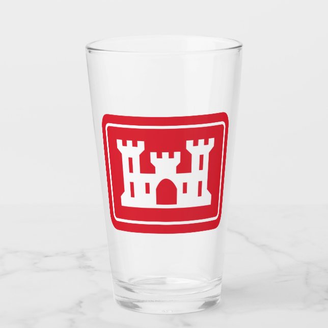 US-Ingenieurkorps DOD Military Glas (Vorderseite)