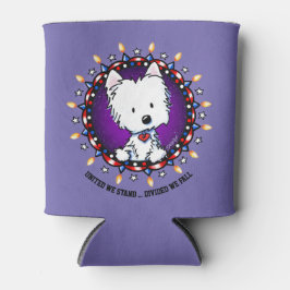 US July 4. Westie Dosenkühler