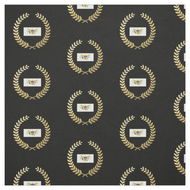 US-Jungferninselnflagge Stoff (Muster)