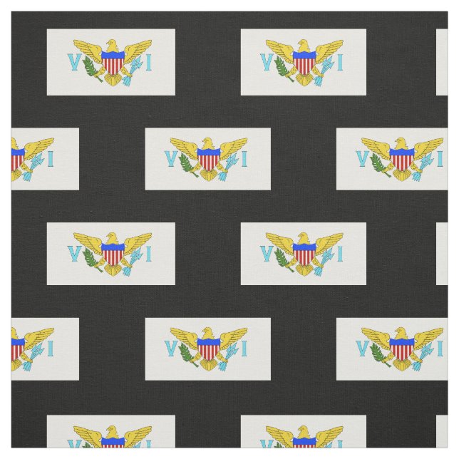 US-Jungferninselnflagge Stoff (Muster)