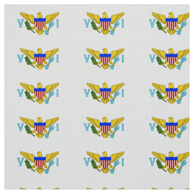 US-Jungferninselnflagge Stoff (Muster)