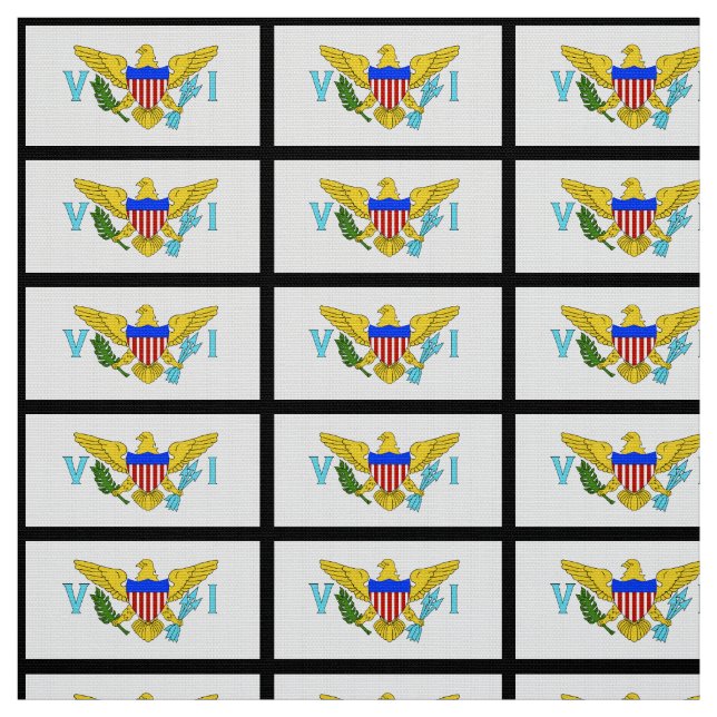 US-Jungferninselnflagge Stoff (Muster)