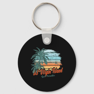 Us Jungfrau Island Beach St. Thomas Shirt Lost Par Schlüsselanhänger