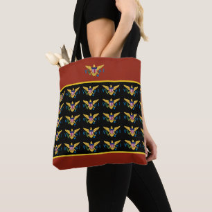 US Jungfrau Islands Flag USVI Caribbean Tropical Tasche