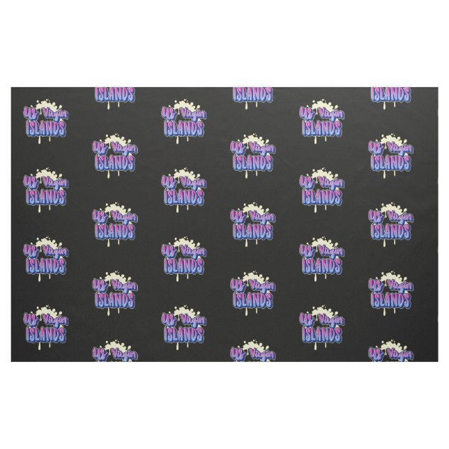 US Jungfrau Islands Muster USVI Stoff (Yard (91,4 cm))