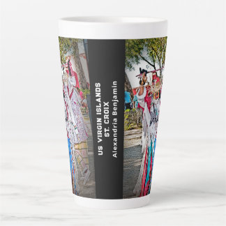 US Jungfrau Islands St. Croix Masquerader Custom Milchtasse