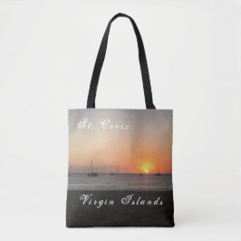 US Jungfrau Islands St Croix Sunset Tropical USVI Tasche