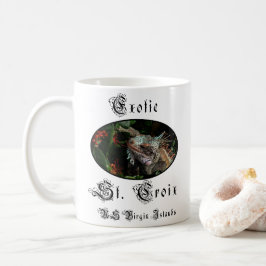 US Jungfrau Islands St. Croix USVI Tropical Custom Kaffeetasse