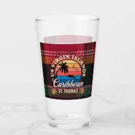 US Jungfrau Islands St. Thomas USVI Tropical Madra Glas