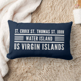 US Jungfrau Islands USVI Caribbean Tropical Lendenkissen