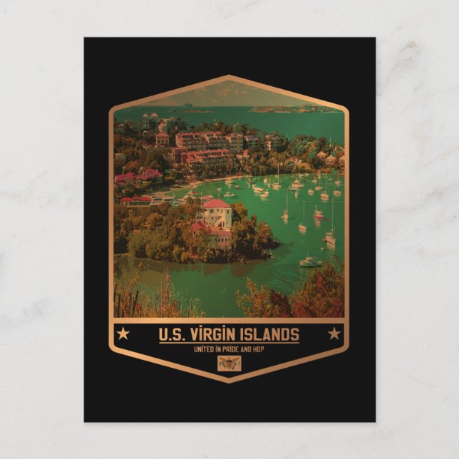 US-Jungfrau Postkarte (Vorderseite)