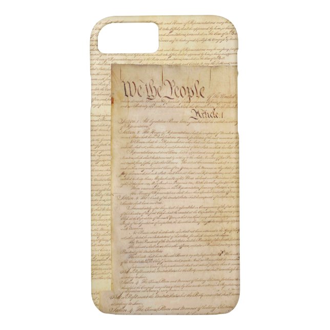 US-KONSTITUTION Case-Mate iPhone HÜLLE (Rückseite)