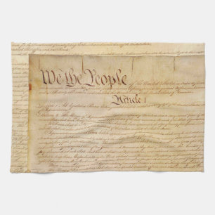 US-KONSTITUTION GESCHIRRTUCH