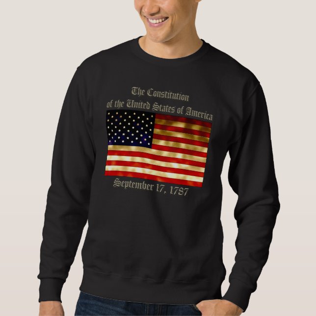 US-Konstitution Sweatshirt (Vorderseite)