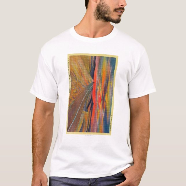 US-Landstraße 80, die das amerikanische T-Shirt (Vorderseite)