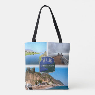 US Los Angeles - Malibu - Lagoon - Pier - Strand Tasche