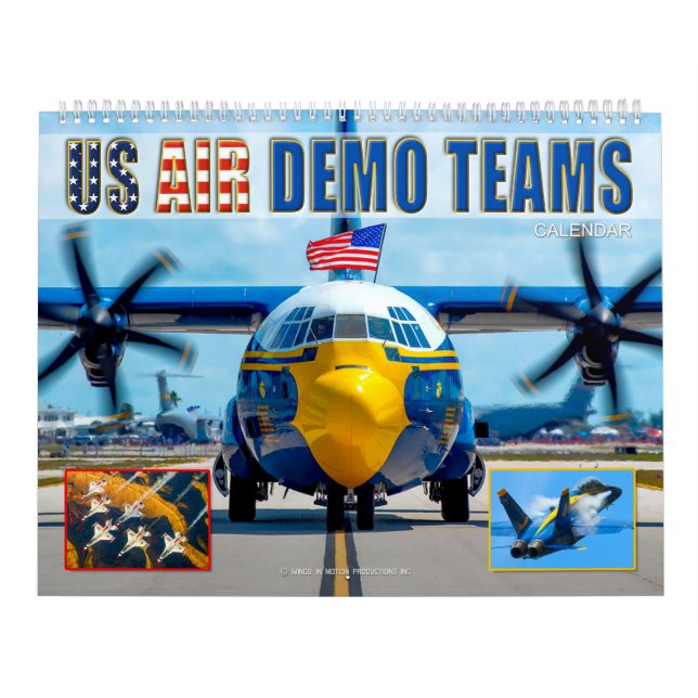 US-LUFTDEMONSTRATIONSTEAMS KALENDER (Titelbild)