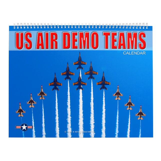 US-LUFTDEMONSTRATIONSTEAMS KALENDER (Titelbild)