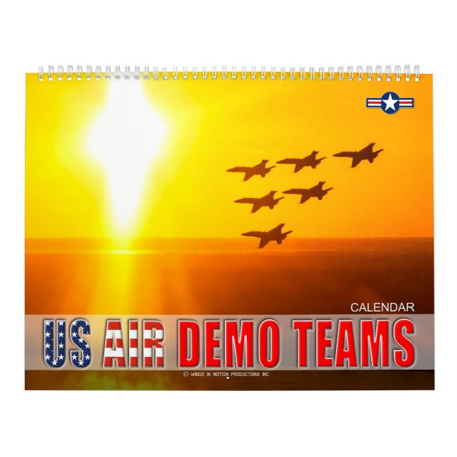 US-LUFTDEMONSTRATIONSTEAMS KALENDER (Titelbild)