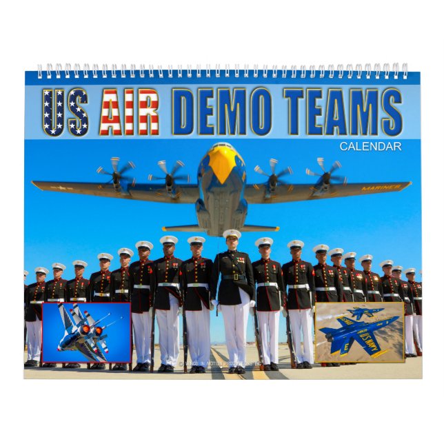US-LUFTDEMONSTRATIONSTEAMS KALENDER (Titelbild)