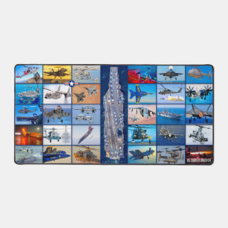 US-LUFTFAHRZEUG "MONTAGE" SCHREIBTISCHUNTERLAGE