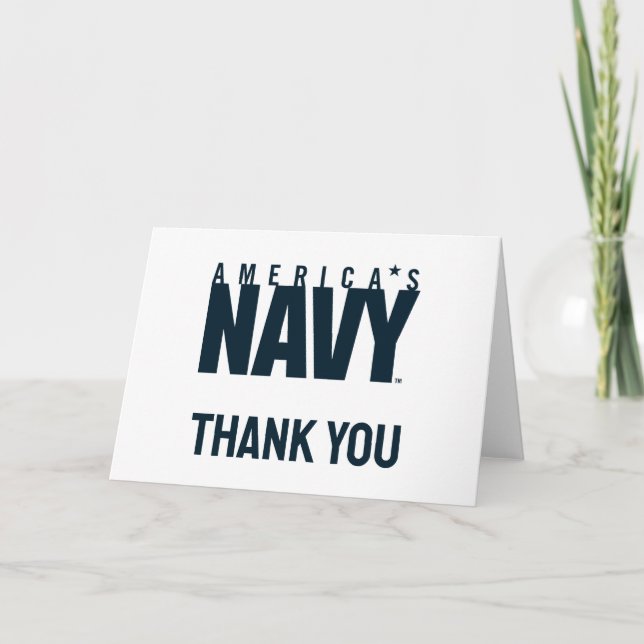US-Marine | Amerikas Marine Dankeskarte (Vorderseite)
