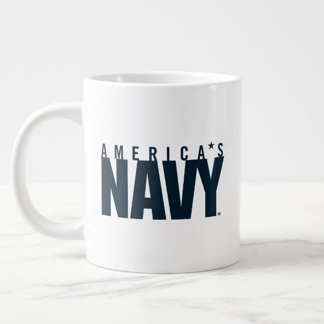 US-Marine | Amerikas Marine Jumbo-Tasse (Links)