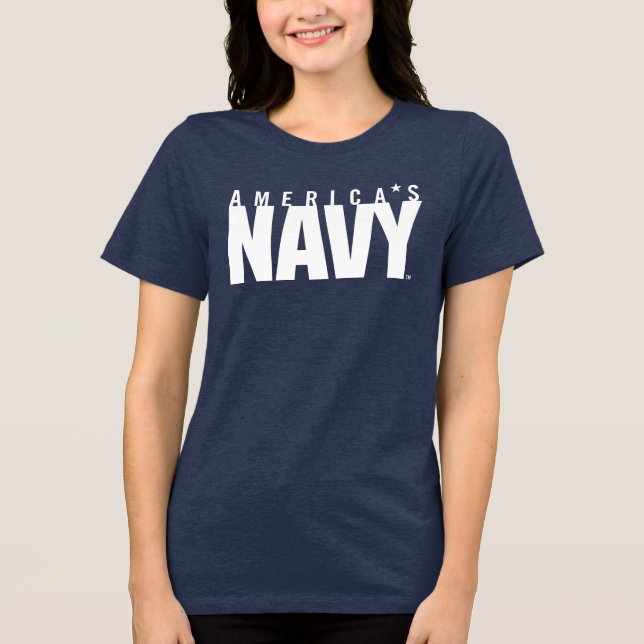 US-Marine | Amerikas Marine Tri-Blend Shirt (Vorderseite)