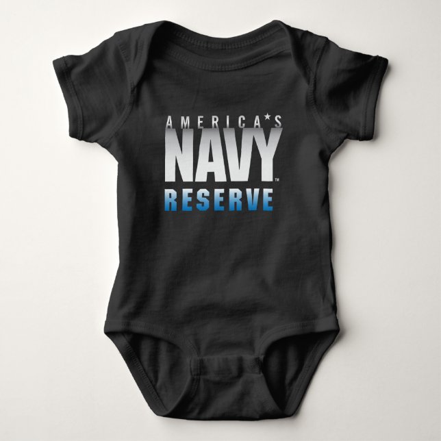 US-Marine | Amerikas Navy-Reserve Baby Strampler (Vorderseite)