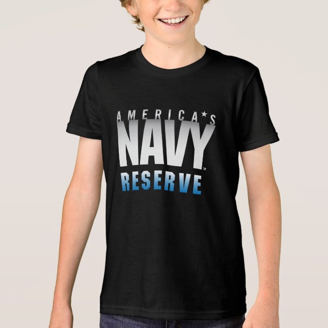 US-Marine | Amerikas Navy-Reserve Tri-Blend Shirt (Vorderseite)