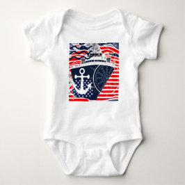 US-Marine Baby Strampler