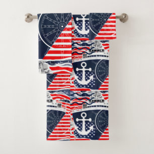 US-Marine Badhandtuch Set