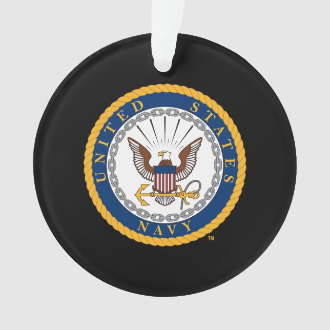 US-Marine | Navy Emblem Ornament (Vorderseite)