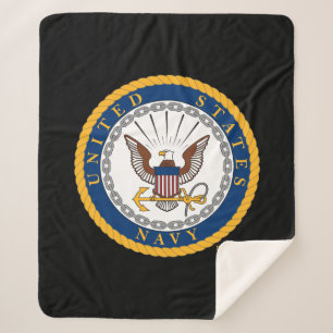 US-Marine   Navy Emblem Sherpadecke