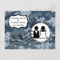 US MARINE Navy Save the Date & Braut und Bräuche
